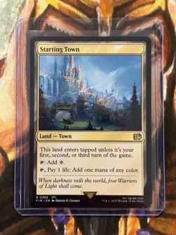 Starting Town 0289 MTG Final Fantasy Regular English Rare - NM/M 🔥 - Image 3