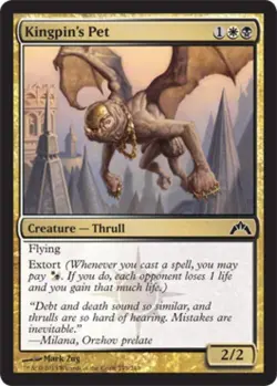 Kingpin's Pet -Foil Light Play MTG Gatecrash - Image 1