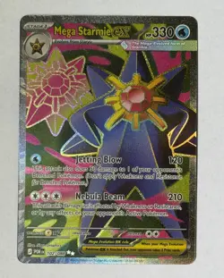 Mega Starmie Ex 102/088 Pokemon Perfect Order - Image 1