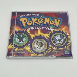Pokemon Battling Coin Game - 43 Oddish/42 Golbat/52 Meowth - (Hasbro 1999) - Image 1