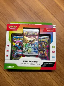Pokemon TCG First Partner Illustration Collection Box Series 1 - Lot of 4 - Image 1