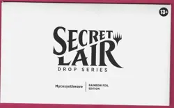 MTG Secret Lair Mycosynthwave [SEALED RAINBOW FOIL] Magic the Gathering - Image 1