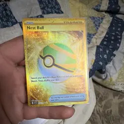 Pokemon Nest Ball 255/198 SV01: Scarlet & Violet Hyper Rare Full Art Foil - Image 1