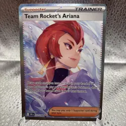 Pokemon Team Rocket's Ariana 237/182 Special Illustration Rare - Destined Rivals - Image 1