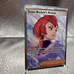 Pokemon Team Rocket's Ariana 237/182 Special Illustration Rare - Destined Rivals - Image 2