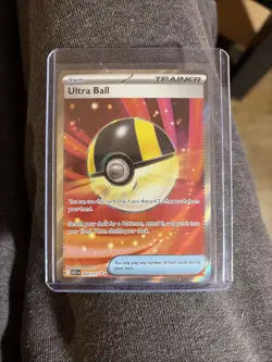Pokemon Ultra Ball 264/217 Ultra Rare Full Art Holo ME: Ascended Heroes NM - Image 1