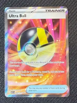 Ultra Ball 264/217 NM Pokemon Ascended Heroes Full Art Ultra Rare Trainer - Image 1
