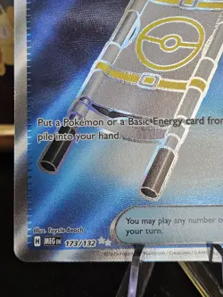🔥 Pokemon TCG 🏨 Night Stretcher 173/132 Mega Evolutions Ultra Rare Full Art NM - Image 5