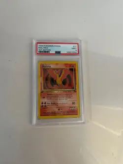 Moltres 1st edition fossil Pokemon psa 9 New Cert - Image 1