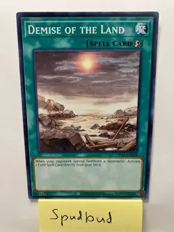 Demise Of The Land Common OP14-EN019 (Lightly Played) - Image 1