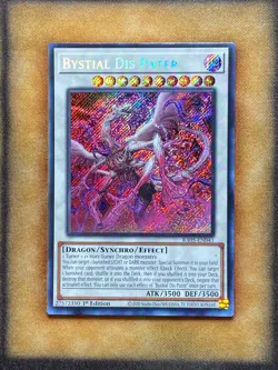 Yugioh Bystial Dis Pater RA05-EN041 Secret Rare 1st Ed NM - Image 1