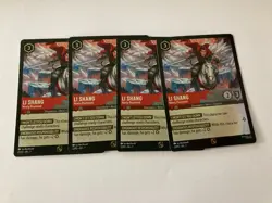 Foil Promo Li Shang Newly Promoted Archazia's Island x4 Disney Lorcana Playset - Image 1