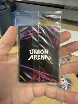 Union Arena TCG Rei Ayanami Release Event Winner Card Foil UEPR/EVA-1-070 - Image 2