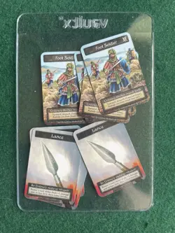 8 card token set (Foot Soldier, Lance) - Sorcery Contested Arthurian Legends - Image 3