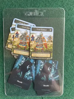 8 card token set (Foot Soldier, Lance) - Sorcery Contested Arthurian Legends - Image 4