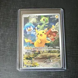 Pikachu 027 Sv: Scarlet & Violet Promo Cards Holo - Image 1