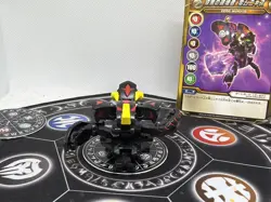 Bakugan BakuTech Darkus Zero Munikis & Card MG Japan Import Rare - Image 3
