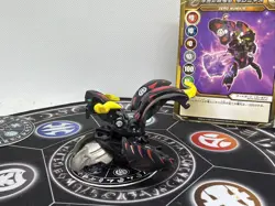 Bakugan BakuTech Darkus Zero Munikis & Card MG Japan Import Rare - Image 4