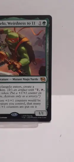 MICHELANGELO, WEIRDNESS TO 11 - TEENAGE MUTANT NINJA TURTLES MAGIC THE GATHERING - Image 3