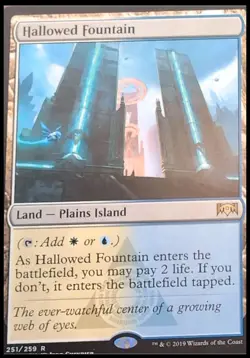 Hallowed Fountain Mtg Ravnica Allegiance LP - Image 1