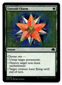 Emerald Charm 158 Dominaria Remastered Normal NM - Image 1
