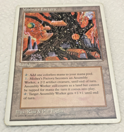 Mishra's Factory MTG Core Set 4th Edition Regular LP - Image 2