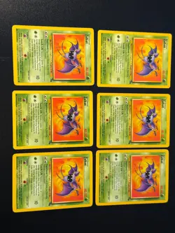 14 x Zubat 57/62 Pokemon Fossil - Image 2