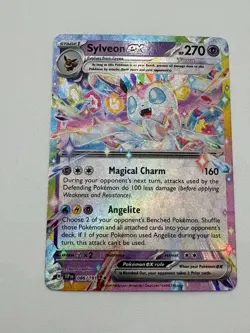 Pokemon TCG Sylveon ex & Ceruledge ex Holo EX SSP EH Tera Lot (2 Cards) - Image 1