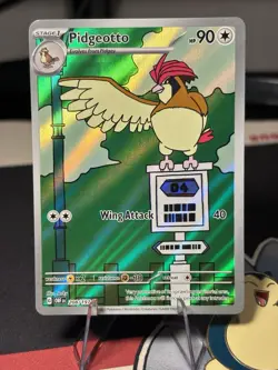 Pokemon TCG - Obsidian Flames - Pidgeotto 208/197 - Illustration Rare - Image 1
