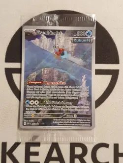 Eisenbundel 066 Black Star Promo Sealed Pokemon Karte Deutsch Illustration FA - Image 2
