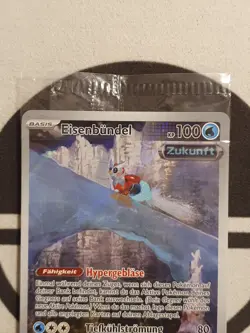 Eisenbundel 066 Black Star Promo Sealed Pokemon Karte Deutsch Illustration FA - Image 5