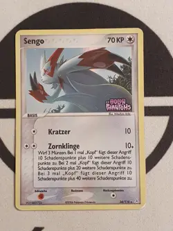 Sengo 34/110 Ex Holon Phantoms Reverse Holo Stamp Pokemon Karte Deutsch Pokemon - Image 3