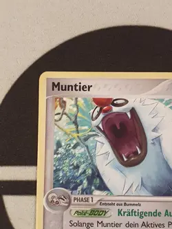 Muntier 50/107 Ex Deoxys Set - Pokemon Karte Deutsch Pokemon Original - Image 4