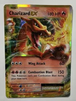 Pokemon Charizard EX Ultra Rare Holo 12/108 Evolutions 180 HP - Image 1
