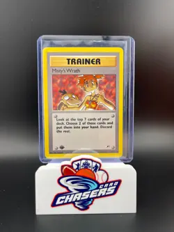 Pokemon 1st Edition Misty's Wrath 114/132 Gym Heroes Trainer Uncommon NM - Image 1