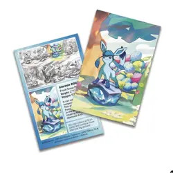 Pokemon TCG Scarlet & Violet Prismatic Evolutions Mini Tin Glaceon 🔵 Sealed ✅ - Image 4