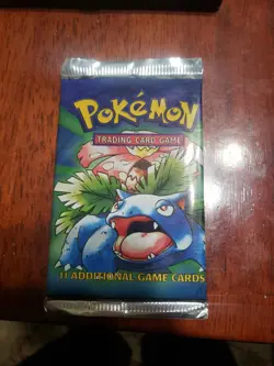 20.9g Pokemon 1999 Base Set Venasaur Booster Pack Free Ship Insured Tracking - Image 2