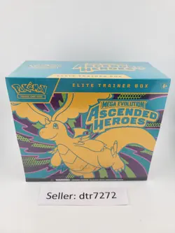 Pokemon TCG - Ascended Heroes - Elite Trainer Box (ETB) - Brand New Sealed - Image 1