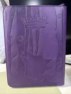 Pokemon Elite Gengar 9-Pocket Zippered PRO Binder - Image 2