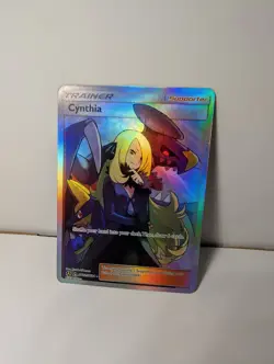 Cynthia - SV82/SV94 - Pokemon Hidden Fates Sun & Moon Full Art MINT PACK FRESH - Image 1