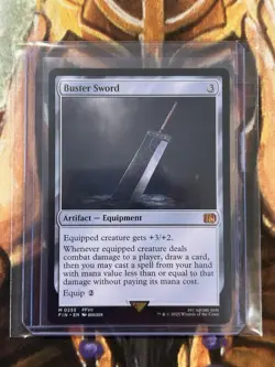 Buster Sword 0255 MTG Final Fantasy Regular English Mythic - NM/M 🔥 - Image 3