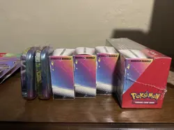 Pokemon TCG Prismatic Evolutions Bundle - Tech Sticker - Tin -SEALED NEW - Image 2