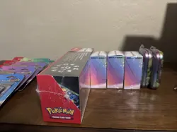 Pokemon TCG Prismatic Evolutions Bundle - Tech Sticker - Tin -SEALED NEW - Image 3