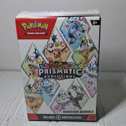 Pokemon TCG: Scarlet & Violet Prismatic Evolutions Booster Bundle Fast Shipping - Image 1