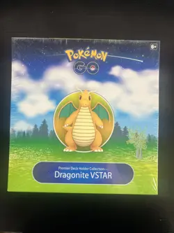 Pokemon GO Dragonite VSTAR Premier Deck Holder Collection 820650870798 - Image 1