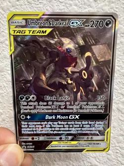 Pokemon TCG Umbreon & Darkrai GX SM241 Sun & Moon Promo - Image 1