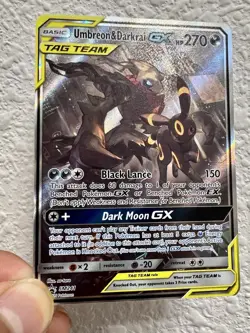 Pokemon TCG Umbreon & Darkrai GX SM241 Sun & Moon Promo - Image 2