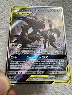 Pokemon TCG Umbreon & Darkrai GX SM241 Sun & Moon Promo - Image 3
