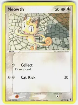 POKEMON MEOWTH 69 FIRERED & LEAFGREEN LP - Image 1
