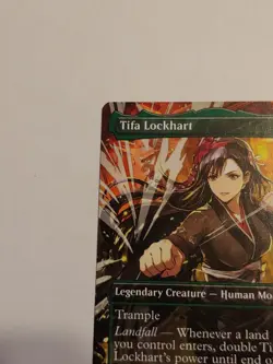 MTG Magic Non-Foil PTQ Promo Tifa Lockhart MagicCon Las Vegas NM - Image 3